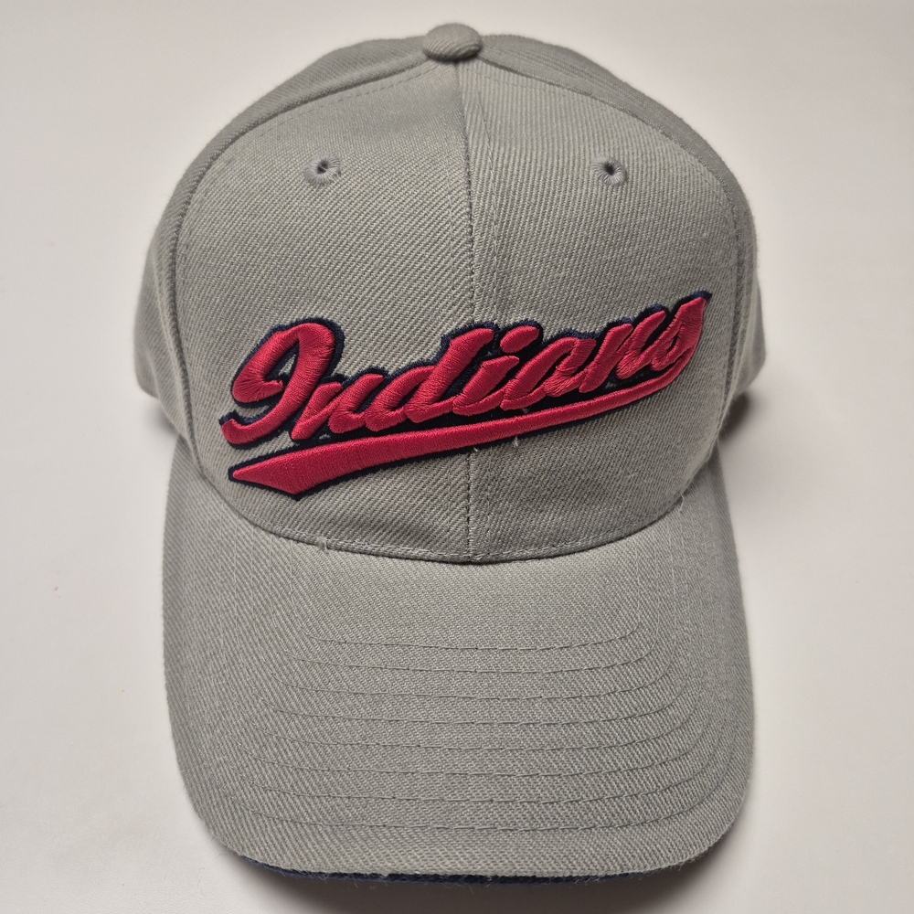 American Needle Gray and Red Cap